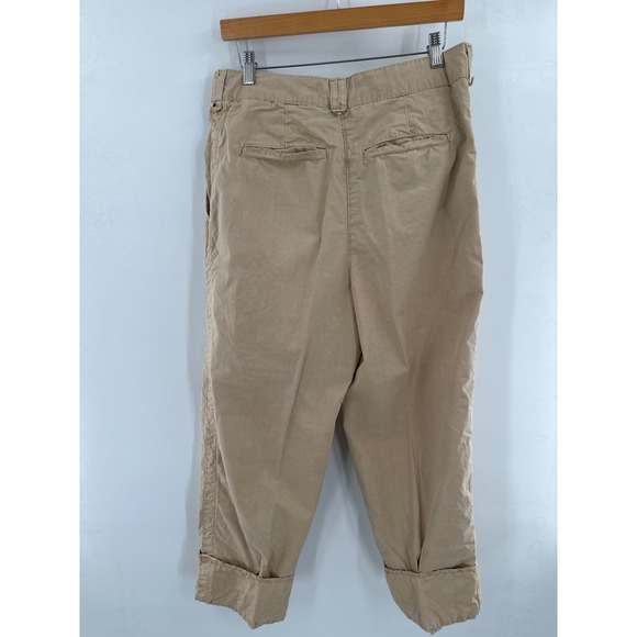 Anthropologie High Cuff Chino Pants 8 - Picture 6 of 8